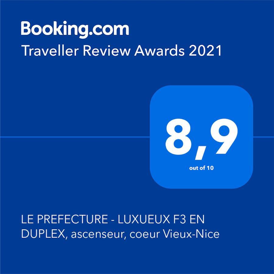 Le Prefecture - Luxueux F3 En Duplex, Ascenseur, Coeur Vieux-Nice Lejlighed Eksteriør billede